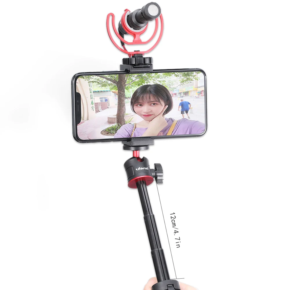 Ulanzi продлить Полюс Мини штатив монопод ручка Холодный башмак для Gopro 8/7/6/5 DSLR Камера штатива DJI OSMO экшн карман