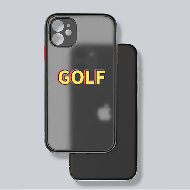 

Golf Wang Tyler Creator Phone Case matte transparent For iphone 7 8 11 12 plus mini x xs xr pro max cover