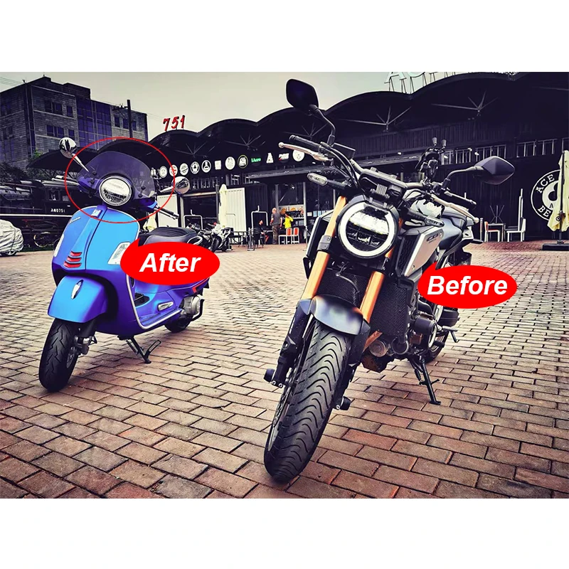 Экран передний акриловый для мотоцикла ветрового стекла дефлектора ветра Piaggio