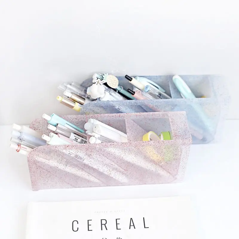 Многофункциональный 4 сетки Настольный держатель ручки для офиса школы коробка