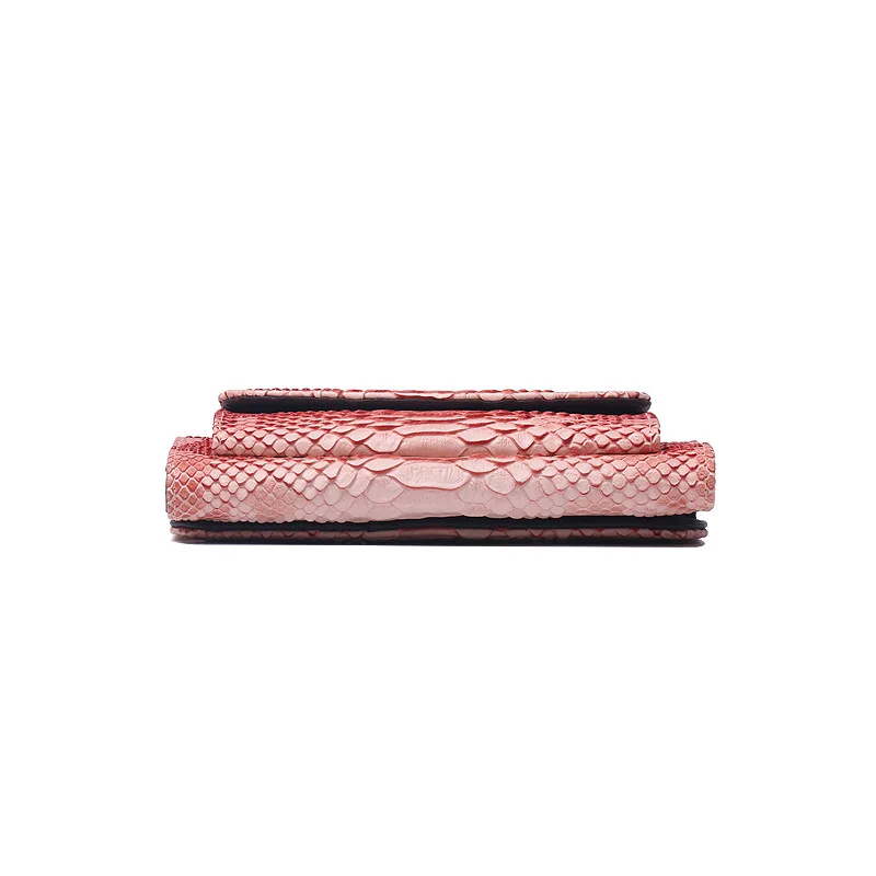

Korean Style New Fashion Snakeskin Chain Bag Women's Leather Handbag Wallet Wallet