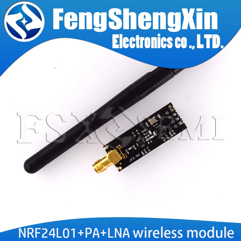 Фото Новый беспроводной модуль NRF24L01 + PA + LNA с антенной на расстояние 1000 метров №2