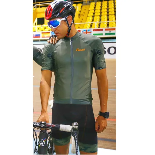 Pro командный триатлонный костюм мужские велосипедные Джерси наборы Skinsuit комбинезон Велосипедное трико Ropa ciclismo комплект гелевая накладка - Цвет: as picture17