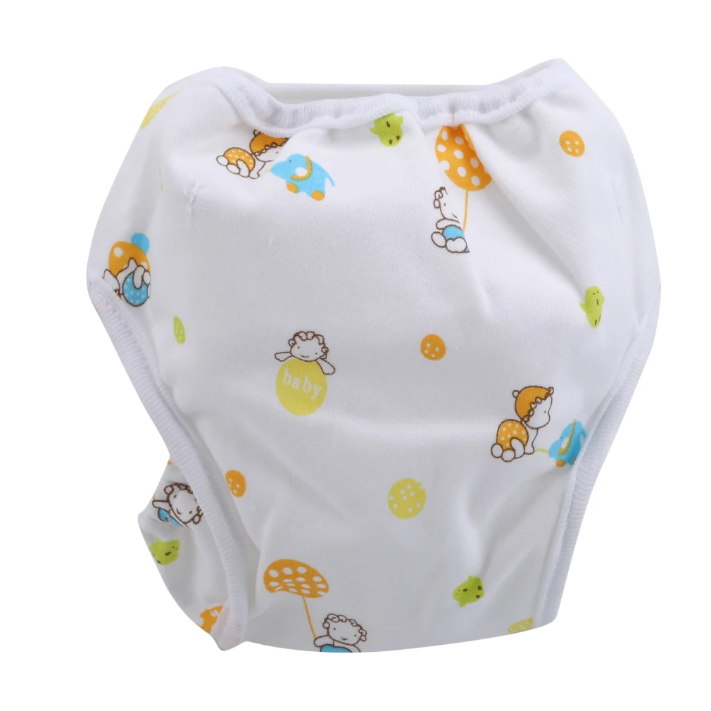 Cotton Baby Nappies Diaper Reusable Washable Cloth Diapers Nappy Cover Waterproof Newborn Baby Training Pants Diapers Pockets