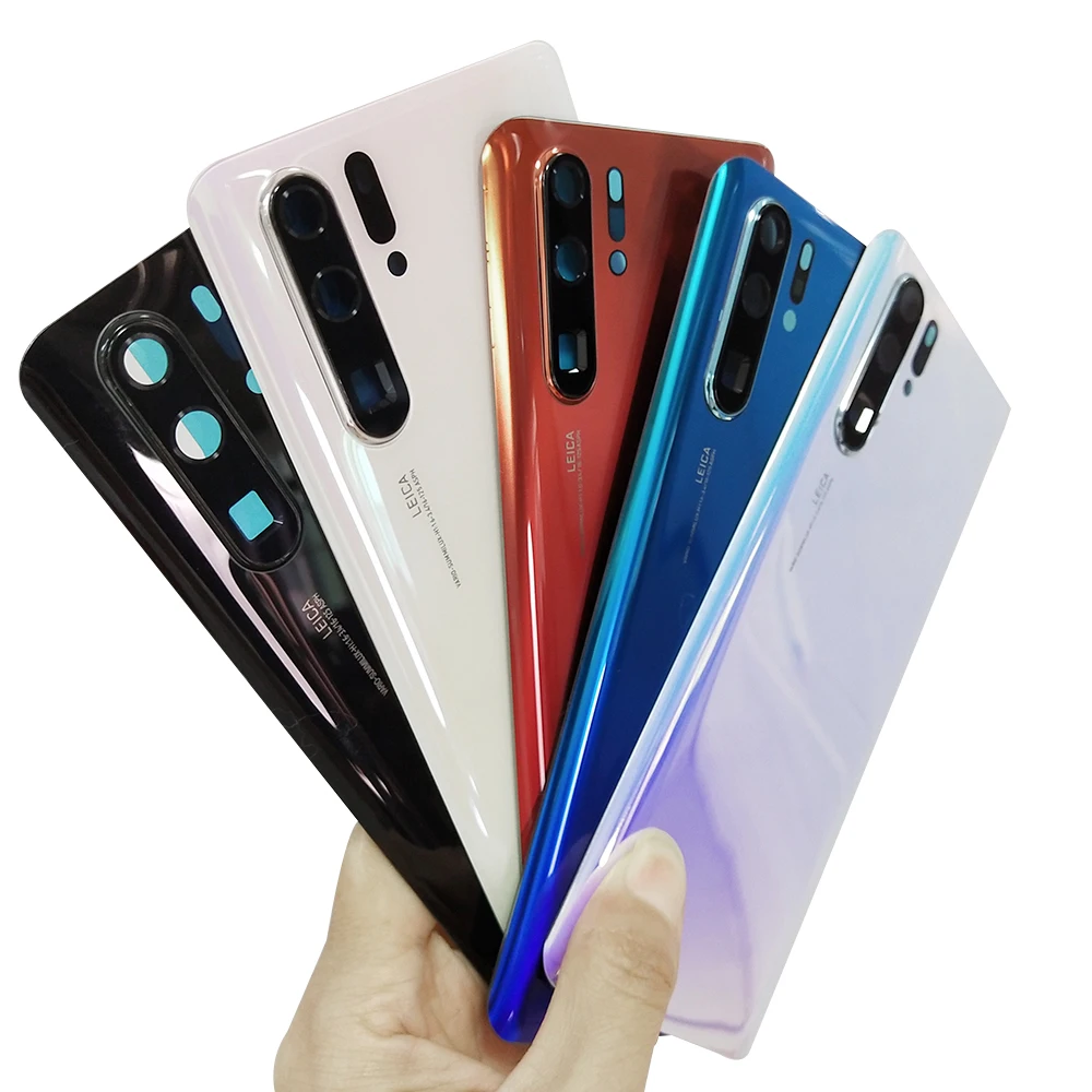 Cubierta de bater&iacute;a Original para Huawei P30 Pro, carcasa trasera, piezas de repuesto-1