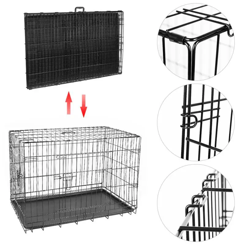

Воздухопроницаемая сетка для домашних животных, водонепроницаемая наружная и закрытая клетка для собак, аксессуары для домашних питомцев