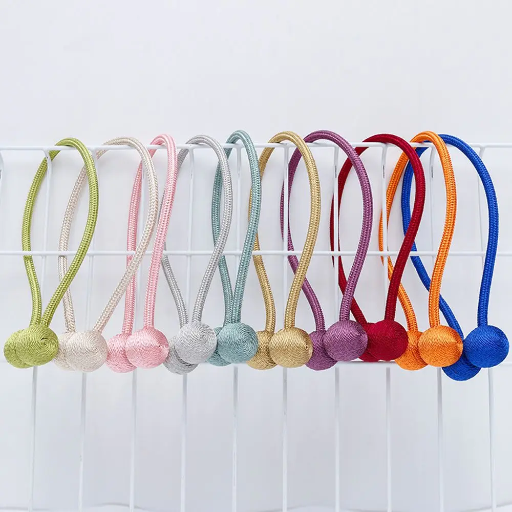 Магнитный Крючок для занавески Tiebacks занавес зажим Магнит пряжка Holdback ремень шар