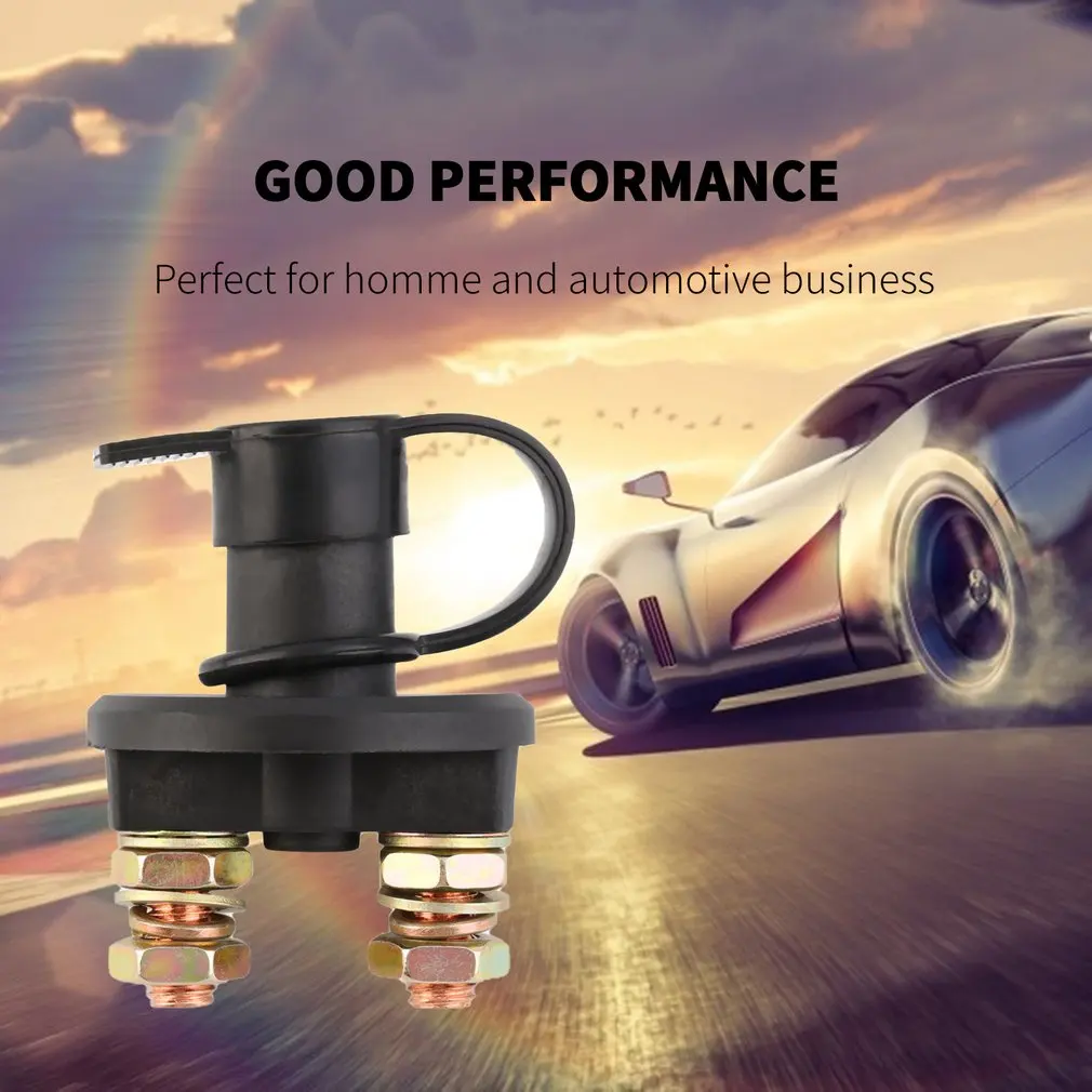 

12V/24V Universal Automobile Car Truck Boat Battery Isolator Disconnect Cut Off Power Kill Switch Waterproof Switch