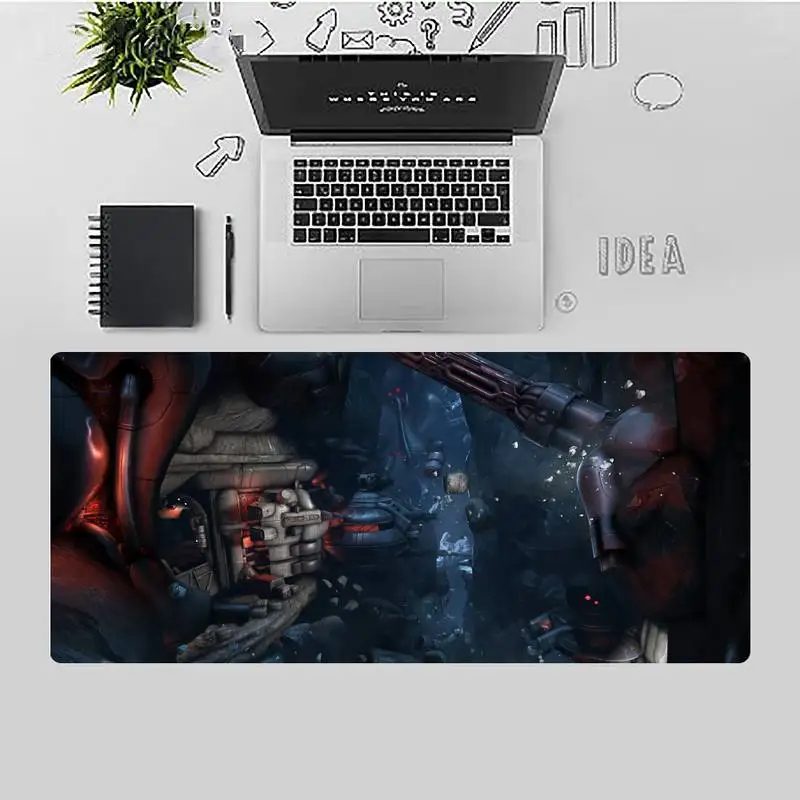 

warframe game Gaming Player desk laptop Rubber Mouse Mat Desk Table Protect Office Work Mouse Mat pad X XL XXL Non-slip Cushion