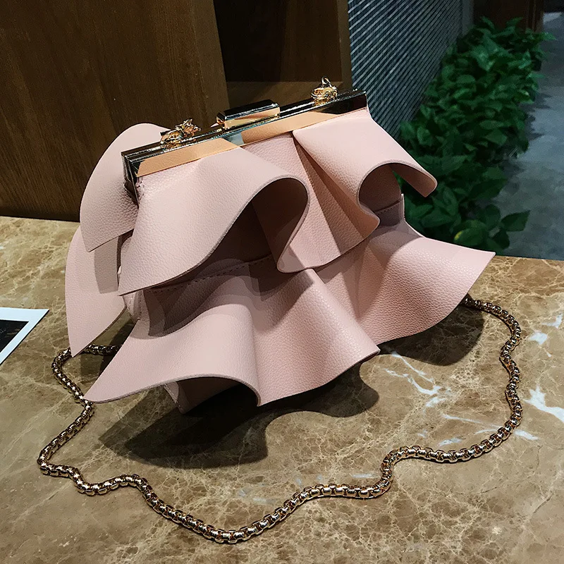 Брендовая дизайнерская женская сумка индивидуальная плиссированная юбка через