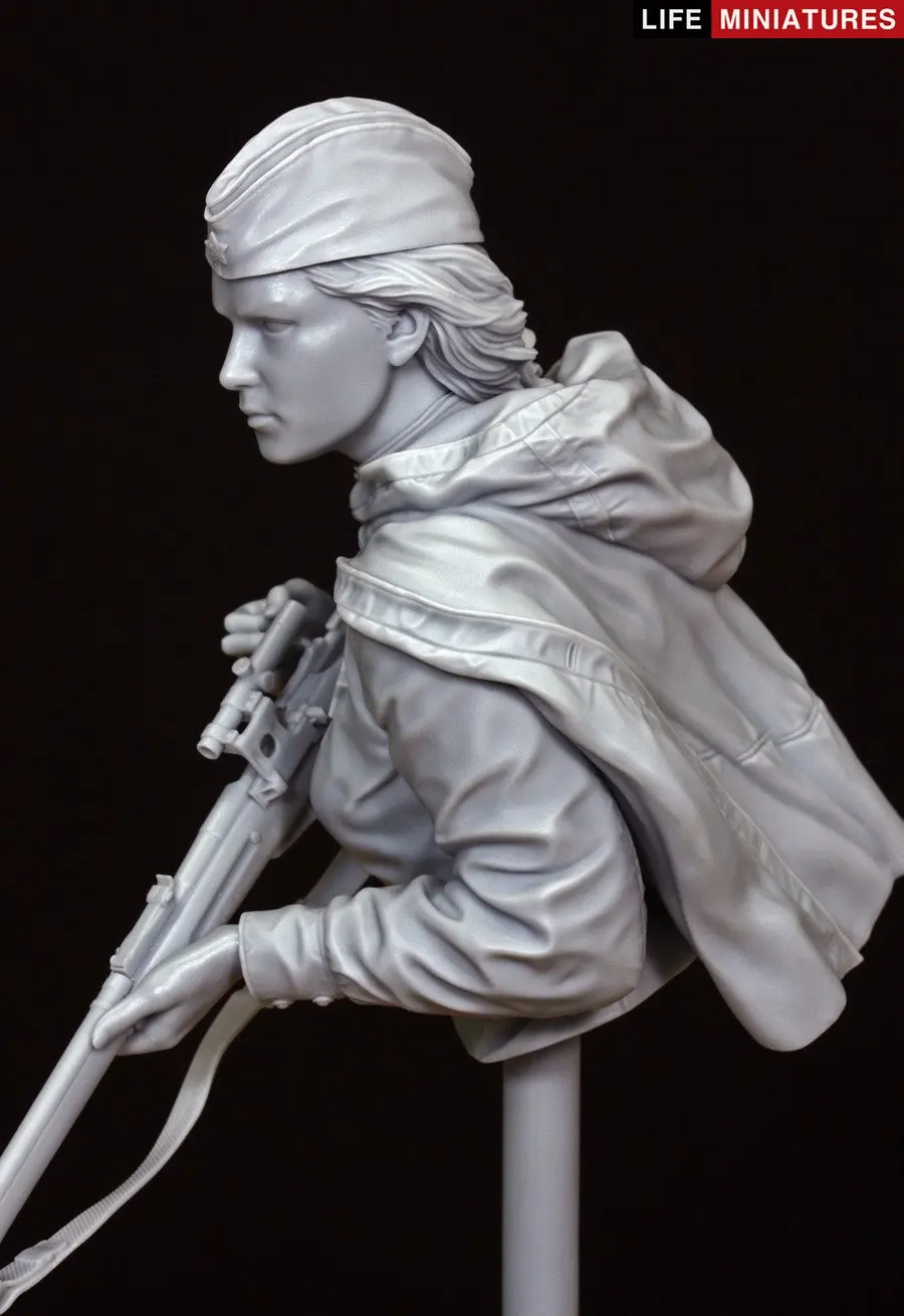 [Loong Way миниатюры] Жизнь миниатюры WW2 Красная Армия женский снайперский