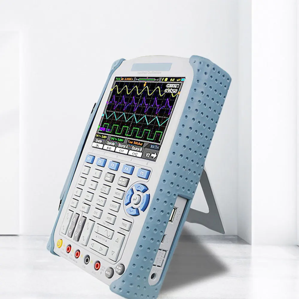 Портативный портативный осциллограф цифровой мультиметр 2 канала 60 МГц 5 в 1