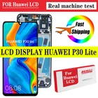100% Оригинальный 6,15 ''дисплей для Huawei P30 Lite MAR-LX1 LX2 AL01 ЖК-сенсорный экран дигитайзер в сборе запасные части