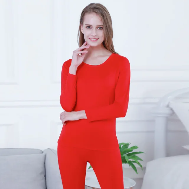 thermal wear Ropa Interior Invierno Mujer кальсоны зимние женские термобелье мужской костюм большой размер Vete Мужские t пара теплая одежда - Цвет: thermal wear