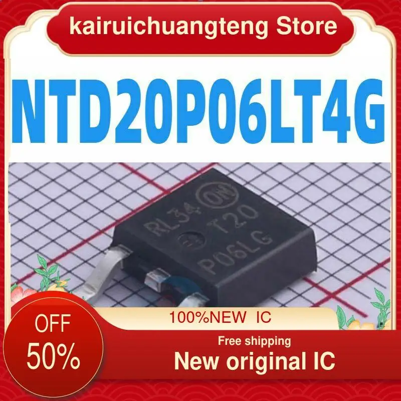 

Новая Оригинальная интегральная схема NTD20P06LT4G T20P06LG 20p06 SOT252, 10 шт.