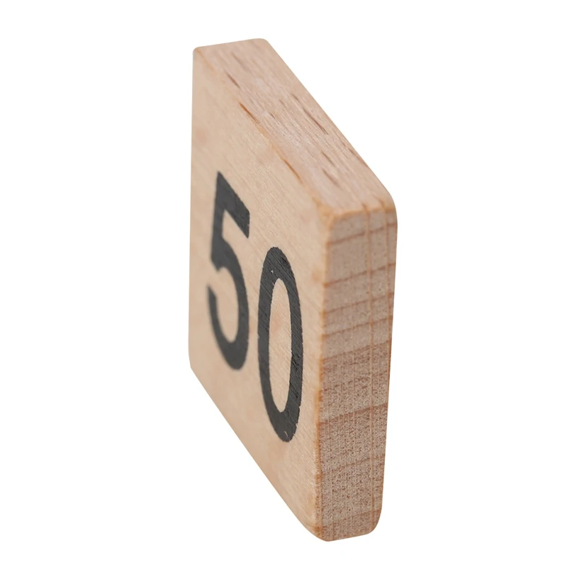 

Wooden Montessori Hundred Board Math 1 to 100 Consecutive Numbers Counting Toy 97BE