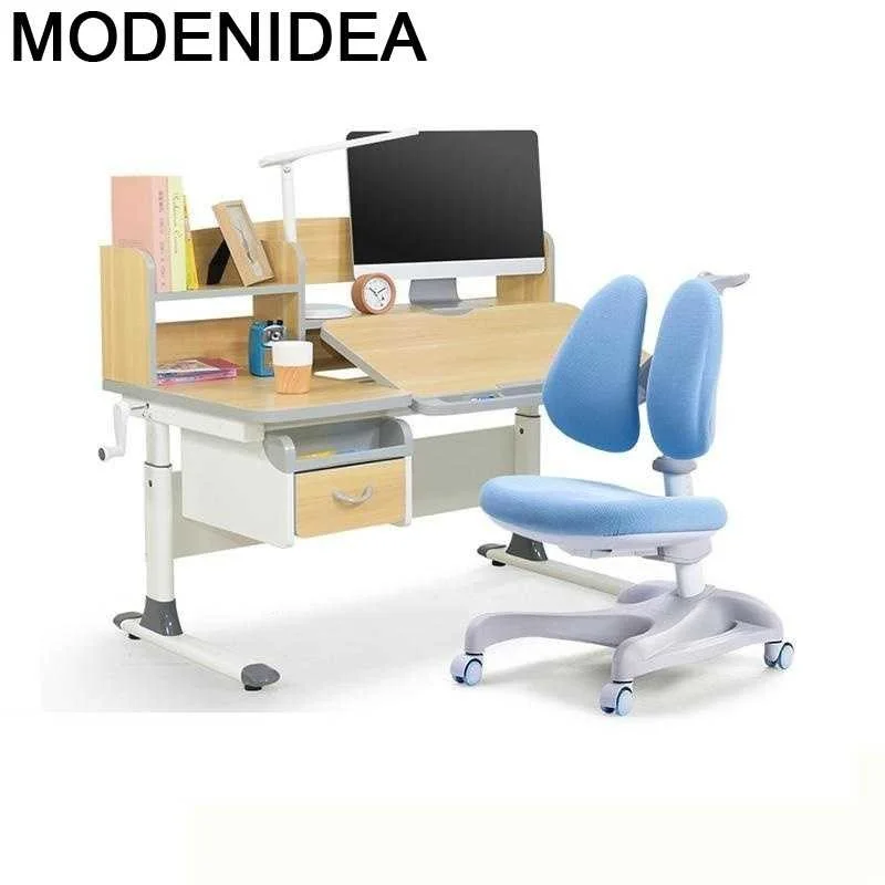 

Dla Dzieci Children and Chair Silla Y Infantiles Escritorio Adjustable Bureau Kinder Mesa Infantil Enfant Study Table for Kids