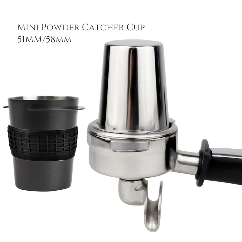 

Support Stainless Steel Coffee Dosing Cup Powder Feeder Part for 58mm Espresso Machine Dosing Cup
