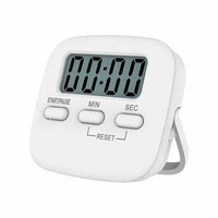digital lcd kitchen cooking timer with strong magnet back for cooking baking sports games office battery not included