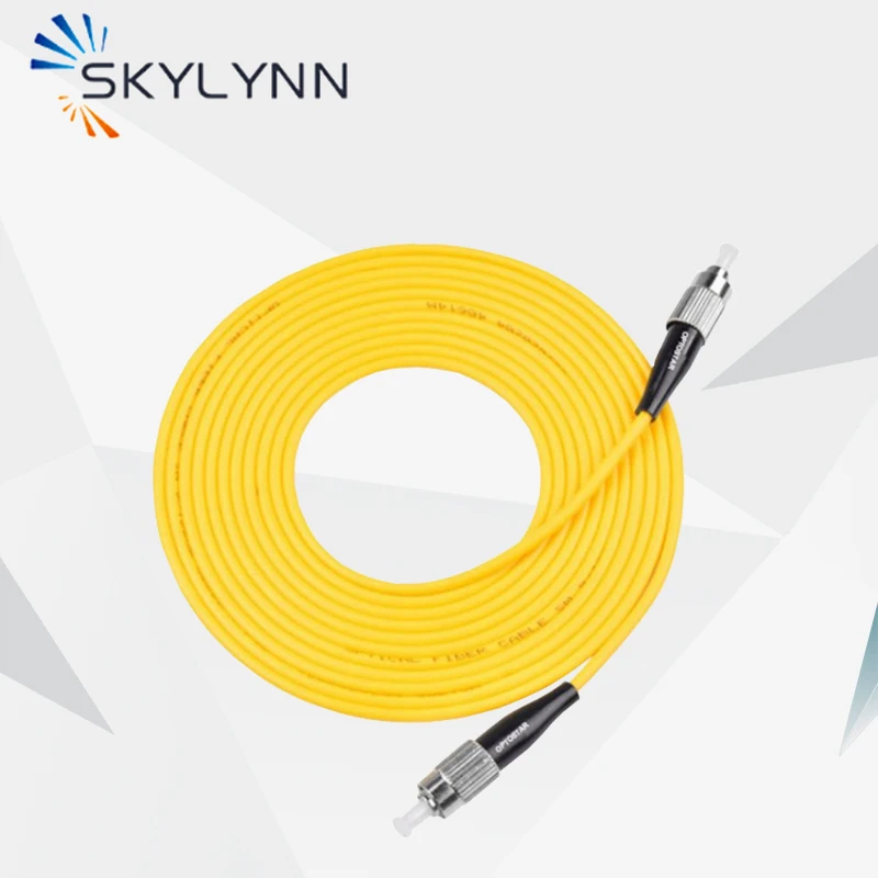 

Free Shipping FC/UPC-FC/UPC Single Mode G652D Simplex 2.0mm Optical Fiber Patch Cord 2 Meter Length With LSZH Jacket