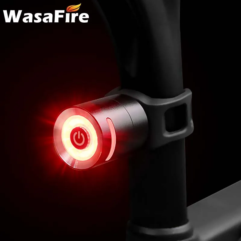 

Мини-фсветильник рь велосипедный задний водонепроницаемый с зарядкой от USB