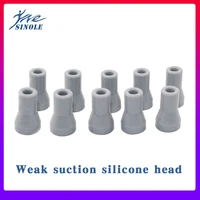 10 pcs dental chair accessories dental weak suction pad weak suction valve weak suction silicone head dental accessories