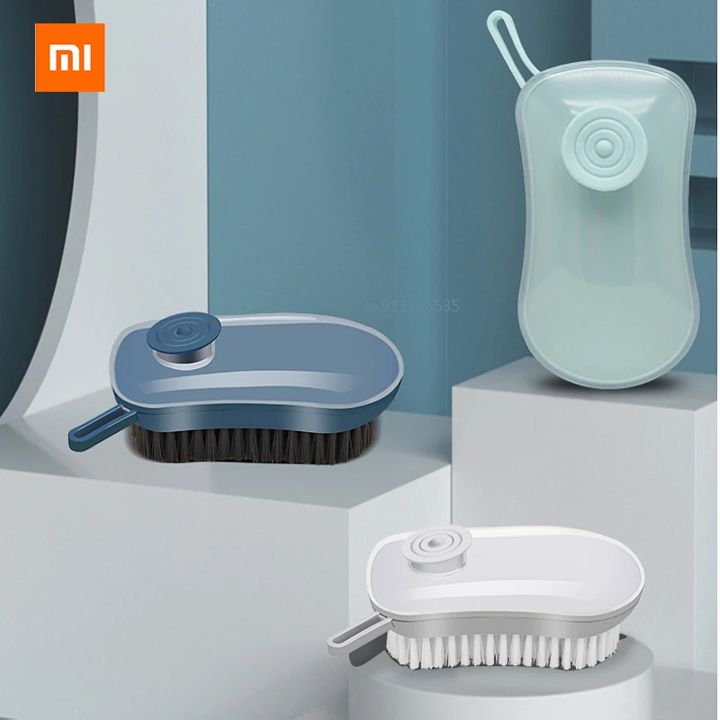 

Многофункциональная автоматическая щетка для чистки жидкости Xiaomi Youpin, щетка для стирки, чистящий коврик, мягкая щетка из трех частей