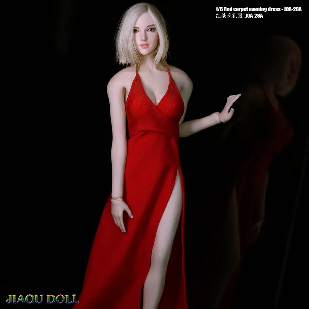 1/6 масштаб женское вечернее платье для 12 дюймовой экшн фигурки Phicen Tbleague HT