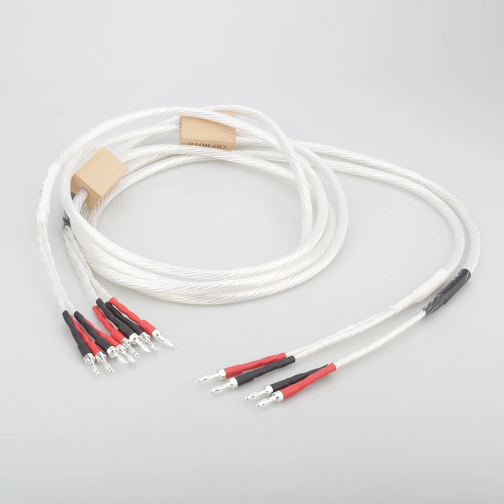 2 5 м Nordost Odin динамик кабель Biwire банан терминал посеребренный hifi 100% Новый бренд|nordost