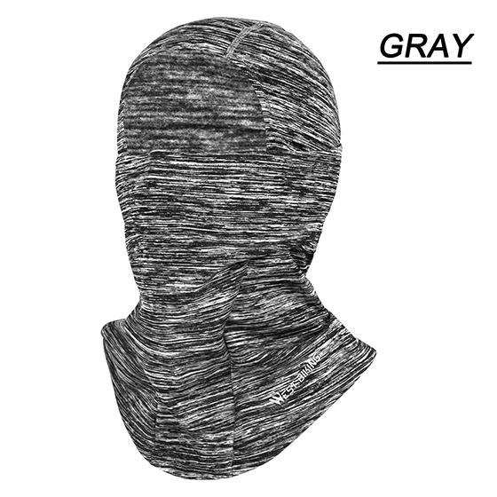Full Mask Gray WEST BIKING, ветрозащитная велосипедная маска, теплый шарф, Балаклава, бархатная велосипедная маска для лица, для альпинизма, катания на лыжах, рыбалки, Зимняя Маска для лица - Цвет: Full Mask Gray