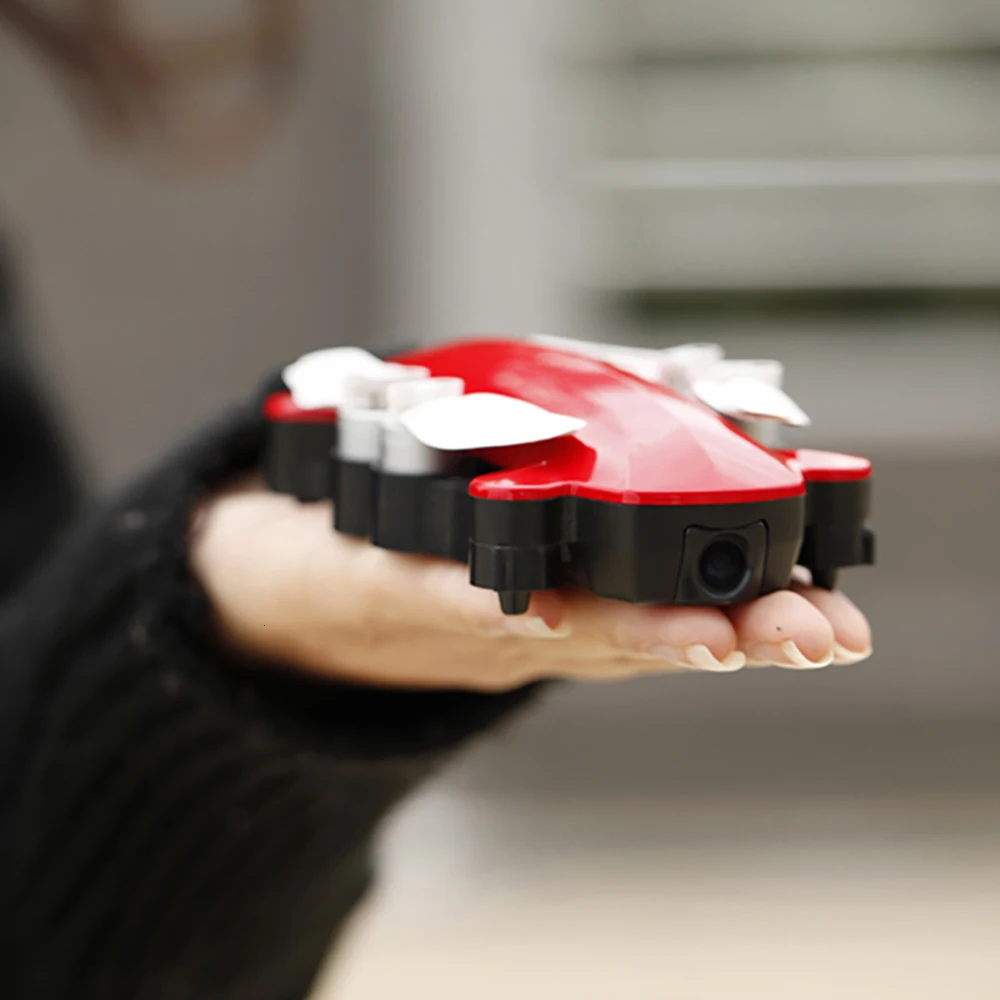 Складной Бесщеточный Мини-Квадрокоптер Simtoo Fairy с передатчиком Wi-Fi FPV 1080P камера