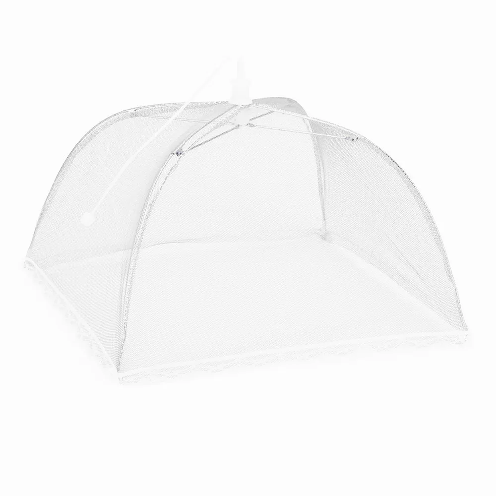 1PC Portable Umbrella Style Food Cover Anti Mosquito Meal Lace Table Home Using Kitchen Gadgets Cooking Tools | Дом и сад