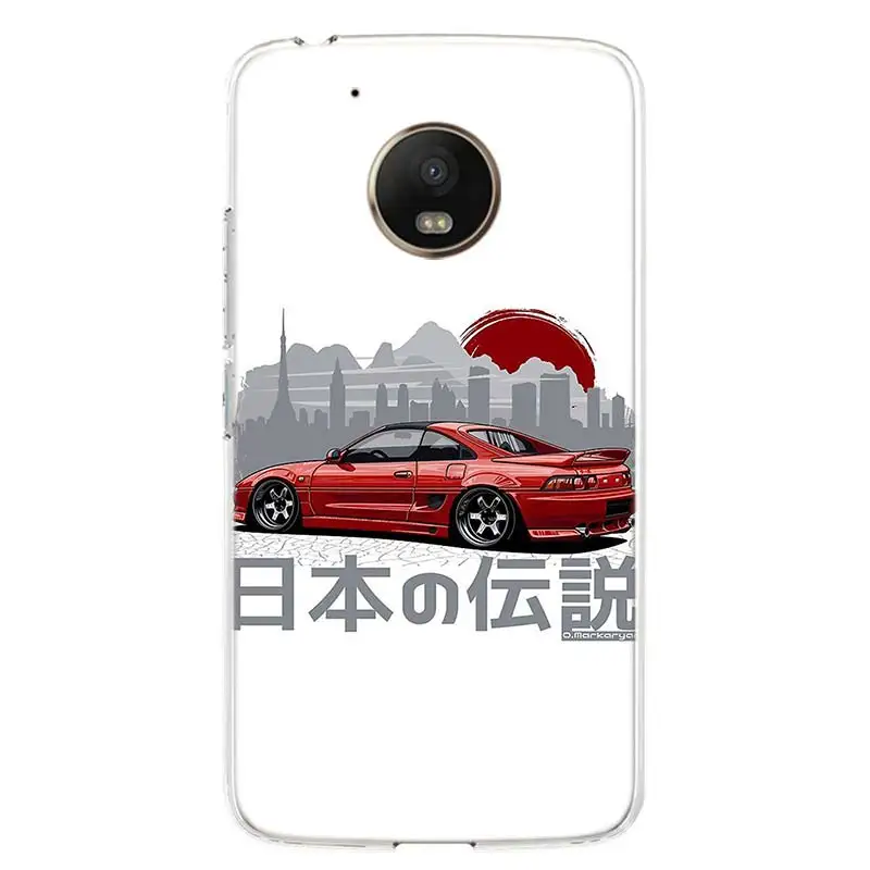 Tokoy японский JDM чехол для телефона спортивного автомобиля Motorola Moto G9 G8 G7 G6 G5S E6 E5 E4 Plus