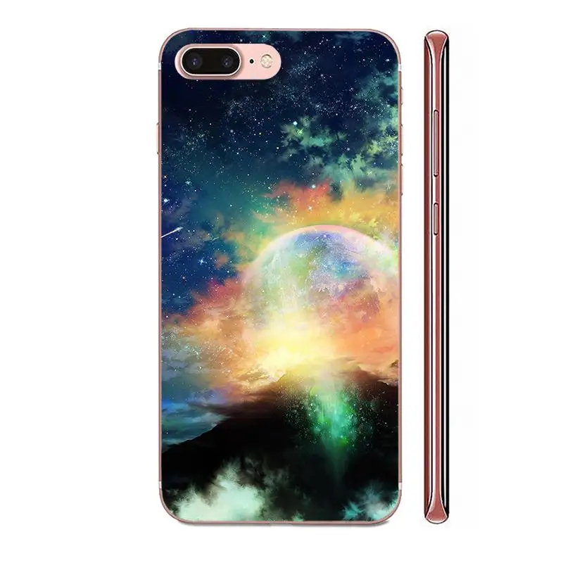 For Xiaomi Redmi Mi 4 7A 9T K20 CC9 CC9e Note 7 8 9 Y3 SE Pro Prime Go Play TPU Phone Colorful Space Galaxy Universe Picture | Мобильные