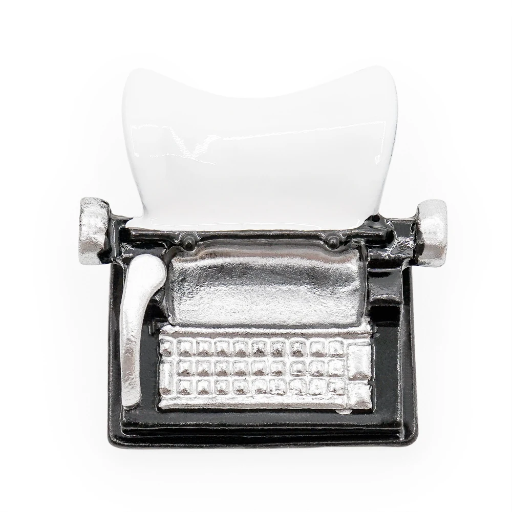 

Odoria 1:12 миниатюрная черная машинка для письма антикварная старомодная учебная гостиная домашние аксессуары для кукольного домика украшени...