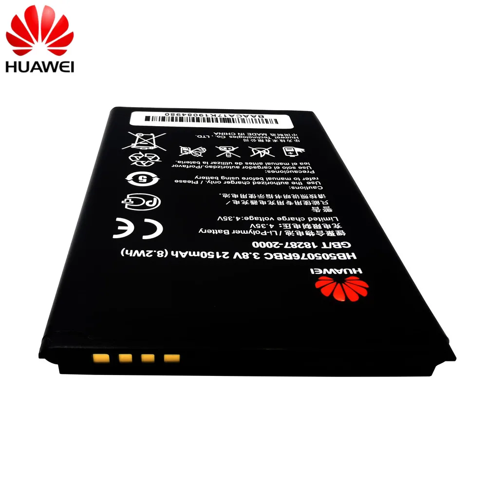 3 8 V 2150 мА/ч HB505076RBC Чехол для мобильного телефона Huawei Ascend G527 A199 C8815 G606 G610 U20 G700 G710 G716