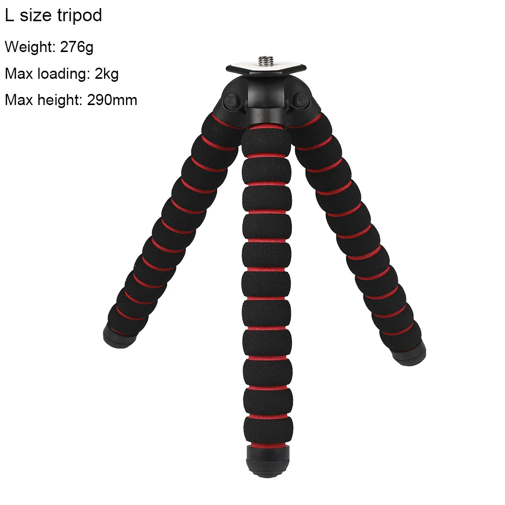 Аксессуары для камеры гибкий губчатый штатив Осьминог для Canon/Nikon/sony Go pro 7 6 5H9R Sj9 Sj8 pro DJI Осмо экшн мобильного телефона