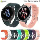 Силиконовый ремешок шириной 22 мм для смарт-часов Garmin Venu 2, для Garmin Vivoactive 4 Forerunner 745