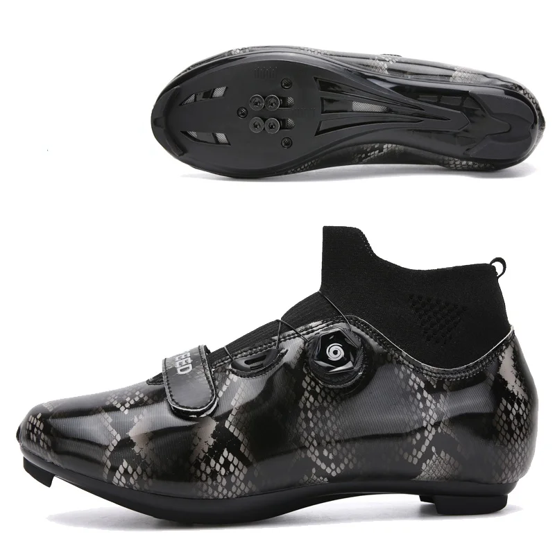 

Men’s Sport Equipment Self-locking Mountain Road Bike Cycling Shoes Male Casual Outdoor Breathable Sneakers Running Shoe for Men