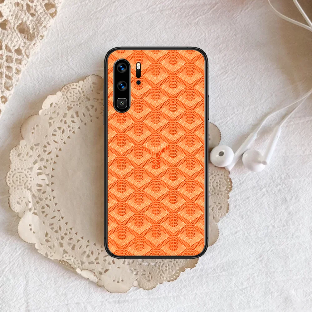 

French suitcase brand color Phone Case For Huawei P Mate 10 20 30 40 Lite Pro smart Z 2019 nova 5t black Bumper Pretty Hoesjes
