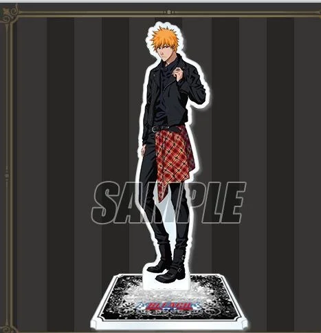 

Отбеливающая фигурная кукла аниме Kurosaki ichigo Кучики Бьякуя Grimmjow jeagerjajes акриловая фигурка стенд модель Косплей игрушка для подарка