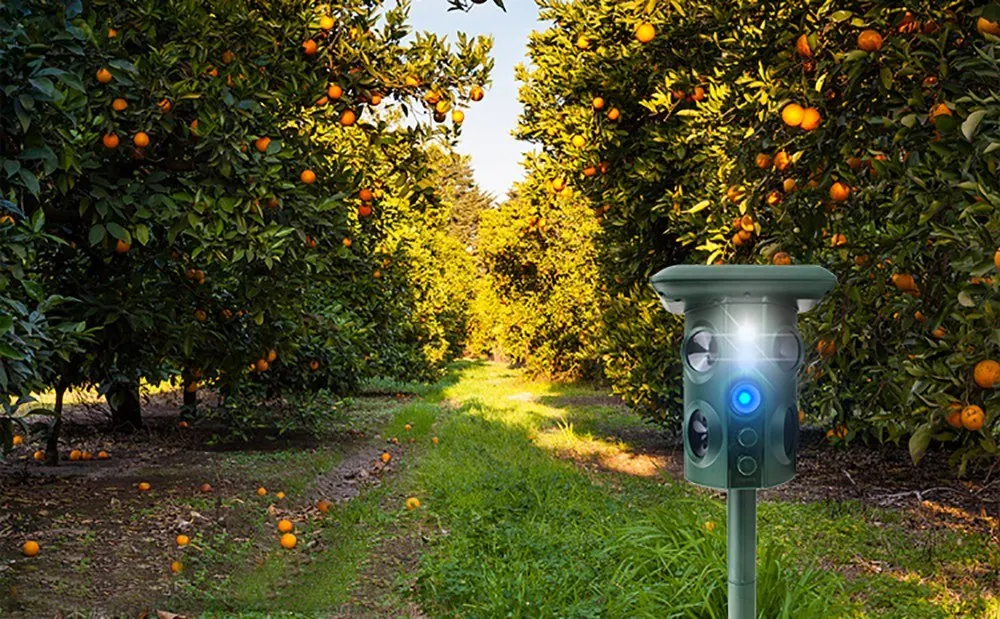 

Solar Ultrasonic Animal Pest Repeller