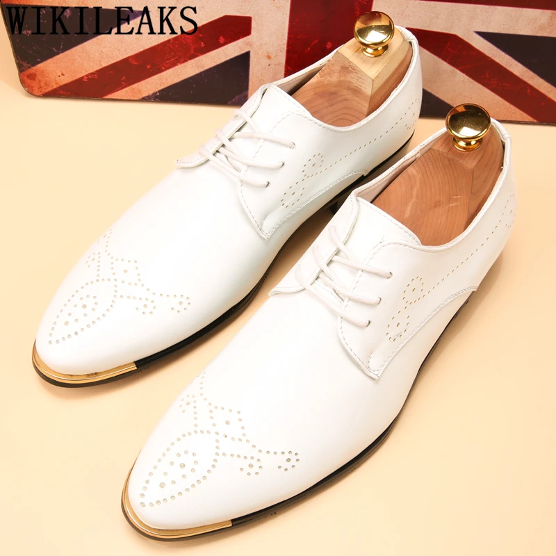 

Wedding Shoes Men Italian Dress Brogue Shoes Men Classic Brown Dress Coiffeur Vintage Formal Shoes Men 2022 Scarpe Uomo Eleganti