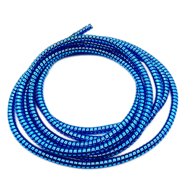 

1Pc New Spiral USB Data Charger Cable 140cm Cord Protector Wrap Cable DIY Winder For IPhone 5 6 6S 7 8 Plus Samsung HTC