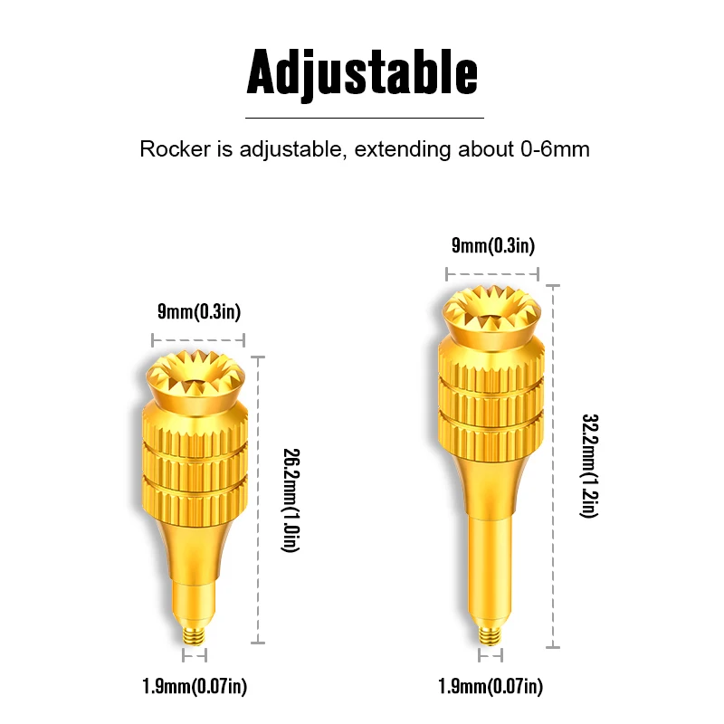 DJI FPV контроллер Джойстик Телескопический рокер большой палец металлическая