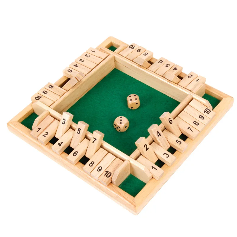 Деревянные игрушки с четырьмя фигурками для детей и взрослых повседневные