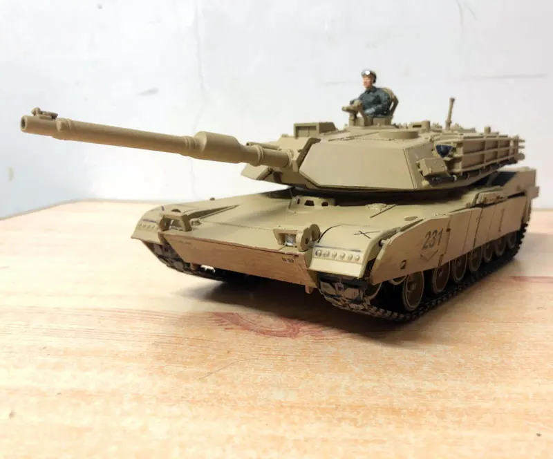 FOV 1/32 масштаб военная модель игрушки M1A1 Abrams основной боевой бак литья под