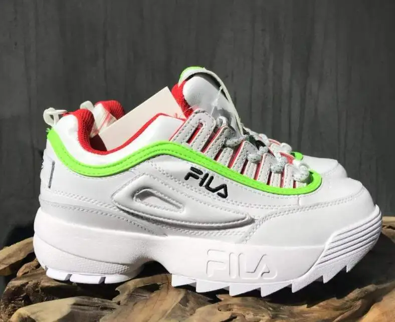 Fila/мужские кроссовки золотого и серебряного цвета дышащие 2 Zapatillas женские с
