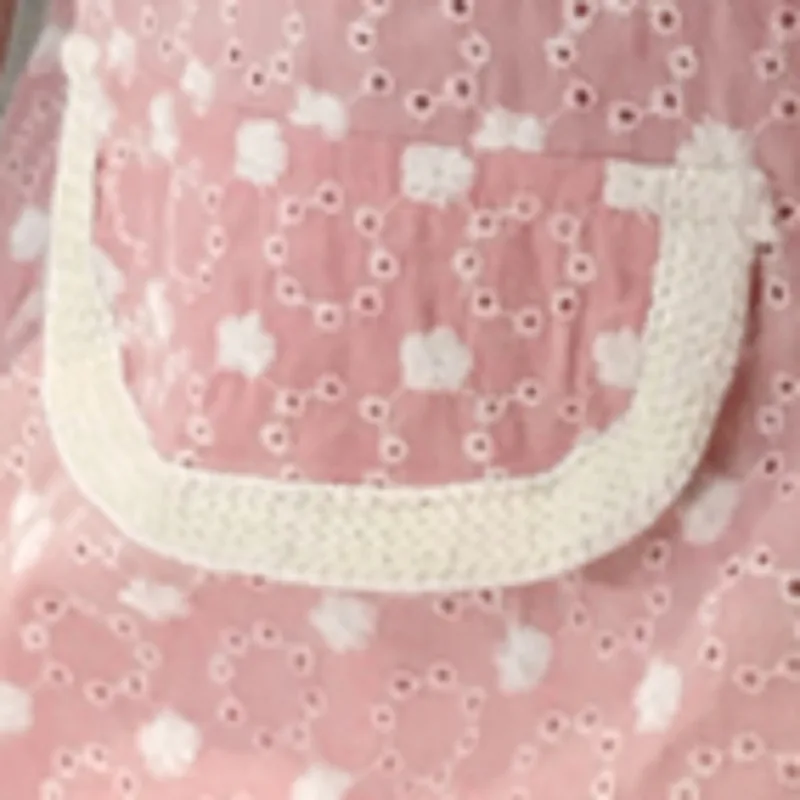 

Vintage Crochet Embroidered Bubble Sleeve Shirt Summer Blouses Femme Women Clothing Crop Top V-neck Casual Loose Chemise Femme