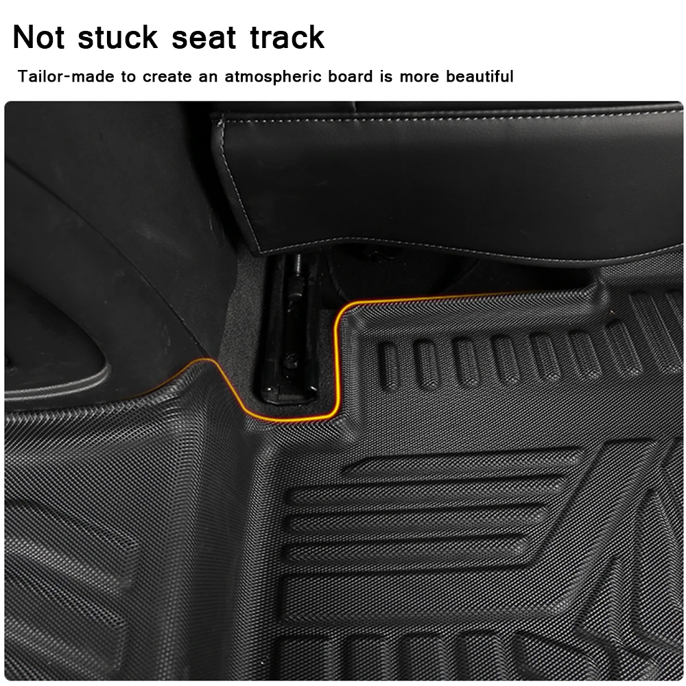 

Fully Surrounded Foot Pad For Subaru Forester 2019-2020Car Waterproof Non-Slip Rubber Floor Mat TPE Car Accessorie